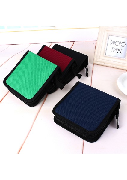 Taşınabilir Oxford Kumaş 40 Disk CD DVD Tutucu Dj Saklama Fermuarlı Kılıf Düzenleyici Çanta (Yurt Dışından) fiyatları