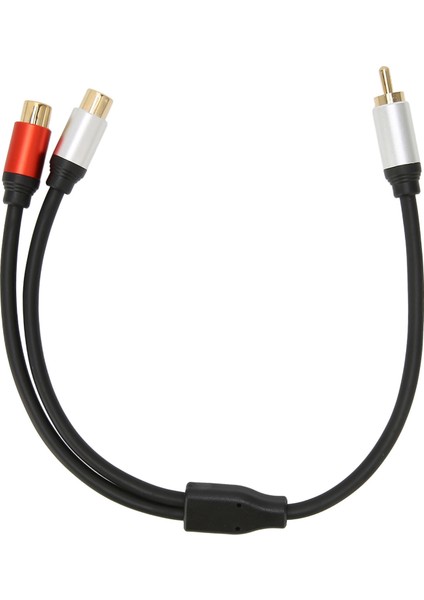 1rca Erkek - 2rca Dişi Kablo Aux Uzatma Y Adaptörü Stereo Ayırıcı Kablo DVD Tv Dizüstü Bilgisayar Için (Yurt Dışından)