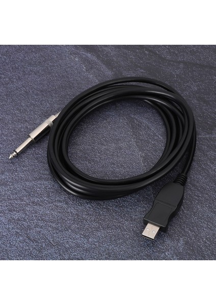 Taşınabilir Gitar USB Ses Kablosu Bilgisayar Tel Bağlantı Bağlantısı Enstrüman Adaptörüsiyah 300CM (Yurt Dışından) modelleri