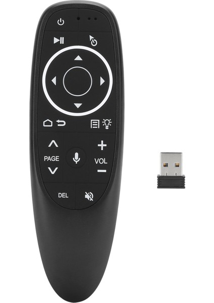 Akıllı Ses Uzaktan Kumanda 2.4g Kablosuz Fare Jiroskop Ir Öğrenme G10S Pro Için (Yurt Dışından)
