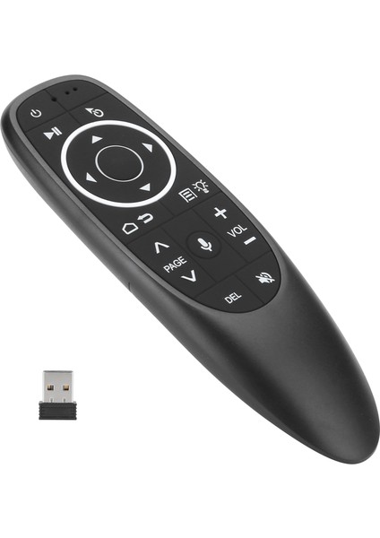 Akıllı Ses Uzaktan Kumanda 2.4g Kablosuz Fare Jiroskop Ir Öğrenme G10S Pro Için (Yurt Dışından)