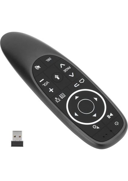 Akıllı Ses Uzaktan Kumanda 2.4g Kablosuz Fare Jiroskop Ir Öğrenme G10S Pro Için (Yurt Dışından)
