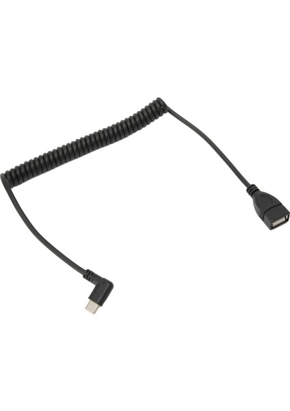 Veri Uzatma Kablosu Pvc Esnek Sarmal Tip C - USB Dişi Kablo Cep Telefonu U Disk Için (Yurt Dışından) indirimleri