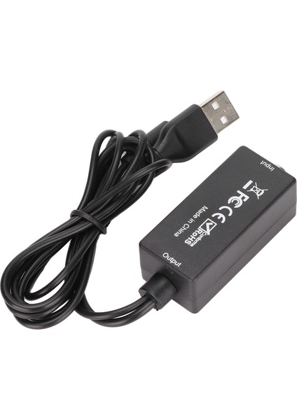 D15 Dijitalden Analoga Dönüştürücü Tak ve Çalıştır Pvc Kablo Gövdeli Dac Dönüştürücü Tv Set Üstü Kutusu DVD Için (Yurt Dışından) modelleri