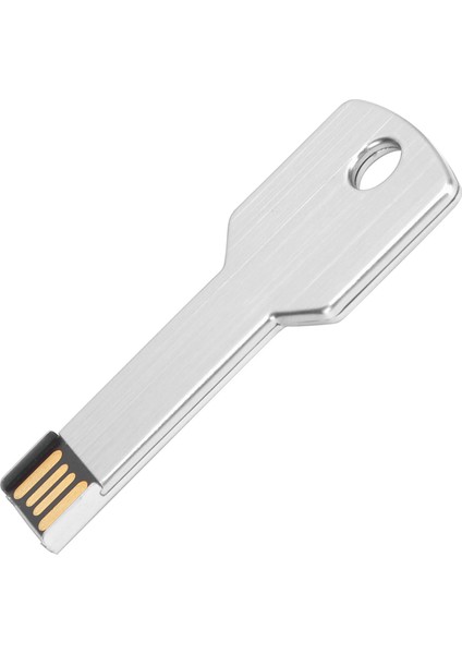 Anahtar Şekil USB Flash Sürücü USB Bellek Diski Bilgisayar Kullanımı Için USB Flash Sürücü SILVER64GB (Yurt Dışından) fiyatları