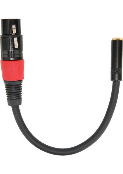 3.5mm'den Xlr Dişi Kablo Profesyonel Mini Jak Mikrofon Dönüştürücü Kablo Kamera Bilgisayar Xlr Dişi'den 3.5mm Dişi'ye 0.2m (Yurt Dışından)