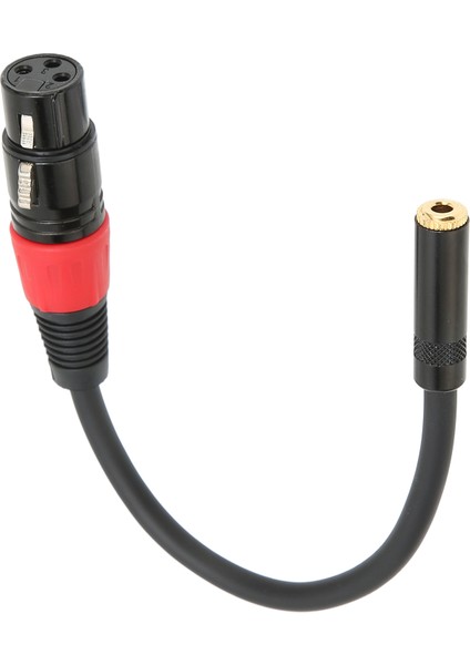 3.5mm'den Xlr Dişi Kablo Profesyonel Mini Jak Mikrofon Dönüştürücü Kablo Kamera Bilgisayar Xlr Dişi'den 3.5mm Dişi'ye 0.2m (Yurt Dışından) fiyatları