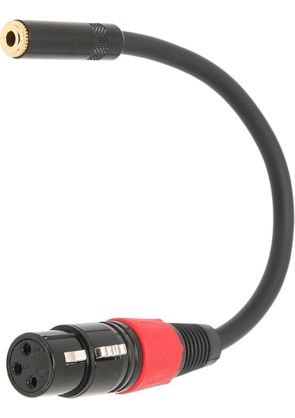 3.5mm'den Xlr Dişi Kablo Profesyonel Mini Jak Mikrofon Dönüştürücü Kablo Kamera Bilgisayar Xlr Dişi'den 3.5mm Dişi'ye 0.2m (Yurt Dışından) modelleri