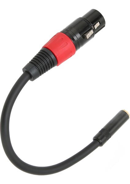 3.5mm'den Xlr Dişi Kablo Profesyonel Mini Jak Mikrofon Dönüştürücü Kablo Kamera Bilgisayar Xlr Dişi'den 3.5mm Dişi'ye 0.2m (Yurt Dışından) indirimleri