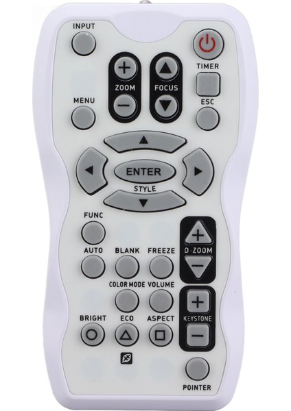 XJA141 XJA251 XJA246 XJA256 XJA241 Projektör Için Uyumlu Yedek Tv Uzaktan Kumandası (Yurt Dışından)