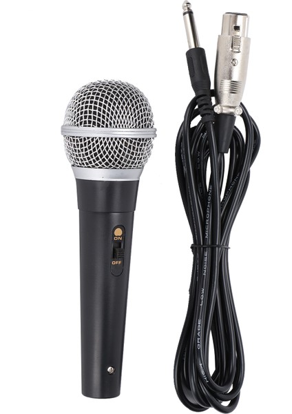 Xlr Mikrofon Xlr'den 1/4 Inç Kablo Ses Bağlantılı El Mikrofonu Sahne Karaoke Şarkı Söyleme ve Kayıt Için Uygun (Yurt Dışından) modelleri
