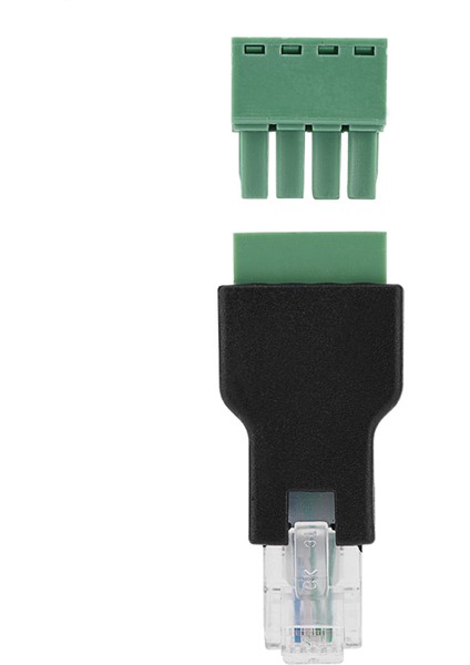 Ethernet Konnektörü RJ11 6P4C Erkek - 4 Pin Vida Terminal Konnektörü (Yurt Dışından) fırsatları