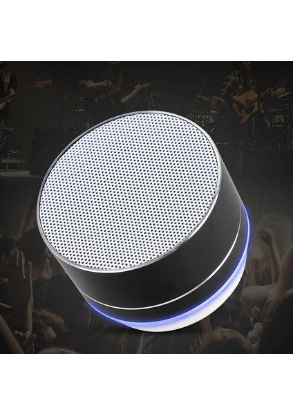A10 Taşınabilir Bluetooth Kablosuz Hoparlör Soundbox Stereo Hd Çevresel Ses Şarj Hattı ile (Yurt Dışından)