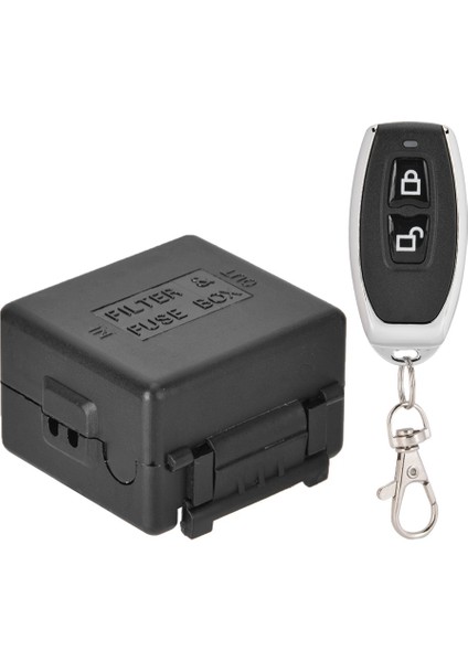 12V Tek Yönlü Kablosuz Uzaktan Kumanda Anahtarı Kontrol Cihazı Joy Kendiliğinden Kilitlenen Kilit 433MHZ (Yurt Dışından) modelleri