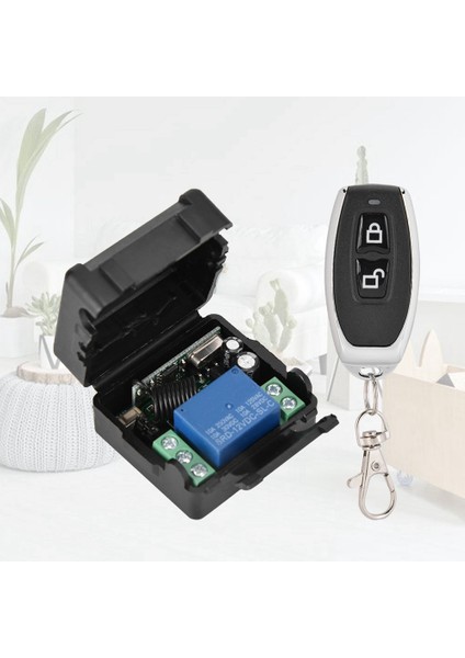 12V Tek Yönlü Kablosuz Uzaktan Kumanda Anahtarı Kontrol Cihazı Joy Kendiliğinden Kilitlenen Kilit 433MHZ (Yurt Dışından) indirimleri