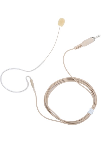 3.5mm Jack Tek Kulak Kancalı Mikrofon Kulaklık Vida Kondenser Mikrofon Karaoke Için (Yurt Dışından)