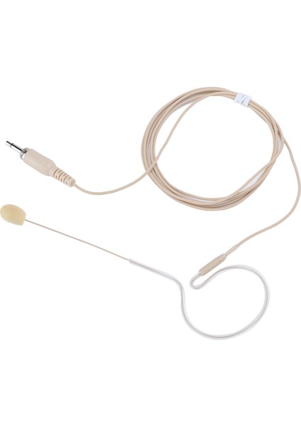 3.5mm Jack Tek Kulak Kancalı Mikrofon Kulaklık Vida Kondenser Mikrofon Karaoke Için (Yurt Dışından)