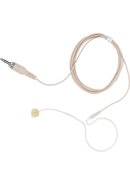 3.5mm Jack Tek Kulak Kancalı Mikrofon Kulaklık Vida Kondenser Mikrofon Karaoke Için (Yurt Dışından)