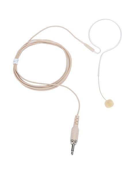 3.5mm Jack Tek Kulak Kancalı Mikrofon Kulaklık Vida Kondenser Mikrofon Karaoke Için (Yurt Dışından)