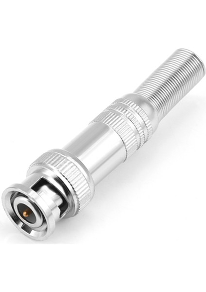 10 Adet Yaylı Uç Bnc Erkek Fiş Konnektör Adaptörü Vida Tipi Koaksiyel RG59 Cctv Kamera Için (Yurt Dışından) fırsatları