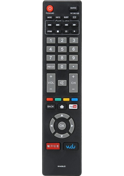 Uzaktan Kumanda Yedekleri Magnavox Tv NH409UD NH400UD NH402 NH404UD Için Uygundur (Yurt Dışından)