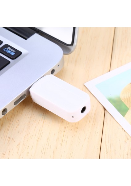 3.5mm A2DP Kablosuz USB Bluetooth Stereo Ses Müzik Hoparlör Alıcı Adaptörü 5V (Yurt Dışından) fırsatları