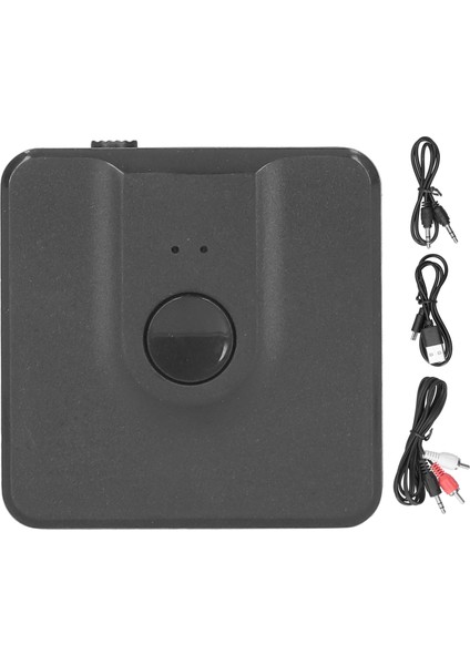 Bluetooth 5.0 Alıcı Verici 2'si 1 Arada Kablosuz Ses Adaptörü Bilgisayar Tv Araba Hoparlörleri (Yurt Dışından)