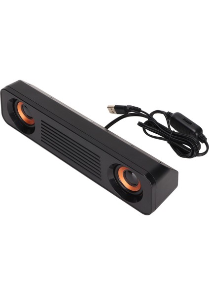 Kablolu Hoparlör Hifi Stereo Subwoofer USB Güç Kaynaklı 3,5 mm Fiş Taşınabilir Masaüstü Uzun Hoparlör Tv Bilgisayar Için (Yurt Dışından) modelleri