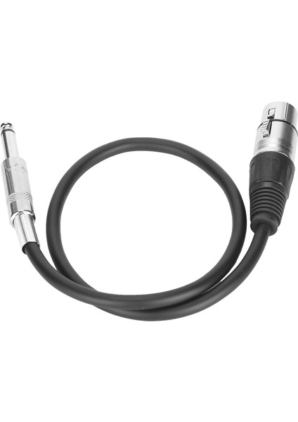 6.35MM Xlr Dişi - Trs Ses Kablosu Mikrofon Mikseri Için Dengeli Bağlantı Kablosu Xlr Dişi 1m / 3.3ft (Yurt Dışından)