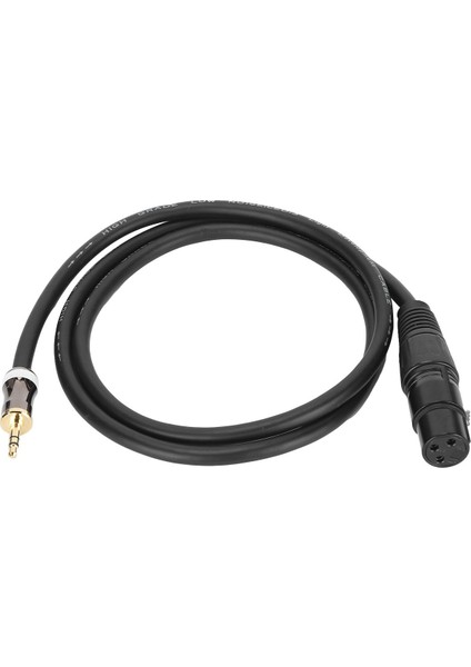 Jorındo Xlr Dişi - 3,5 mm 1/8 Inç Erkek Mikrofon Kablosu Dengeli Sinyal Bağlantı Kablosu JD6026‑1M / 3,3 Ft (Yurt Dışından)