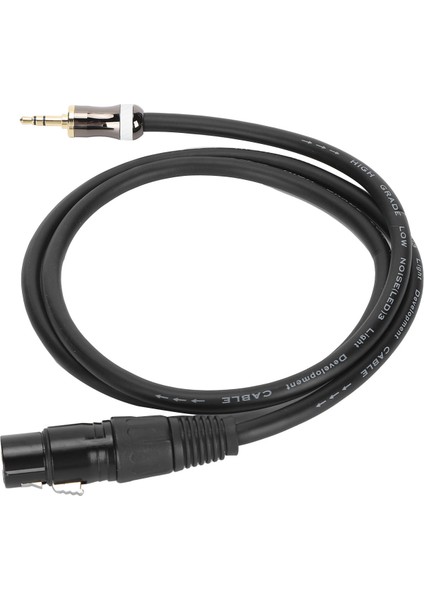 Jorındo Xlr Dişi - 3,5 mm 1/8 Inç Erkek Mikrofon Kablosu Dengeli Sinyal Bağlantı Kablosu JD6026‑1M / 3,3 Ft (Yurt Dışından)