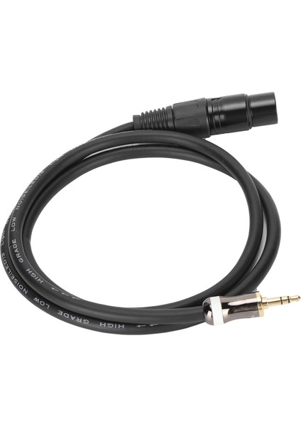 Jorındo Xlr Dişi - 3,5 mm 1/8 Inç Erkek Mikrofon Kablosu Dengeli Sinyal Bağlantı Kablosu JD6026‑1M / 3,3 Ft (Yurt Dışından)