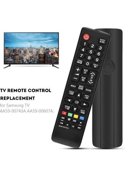 Samsung Tv AA59-00743A AA59-00607A Için Yedek Uzaktan Kumanda Kontrol Cihazı (Yurt Dışından) indirimleri