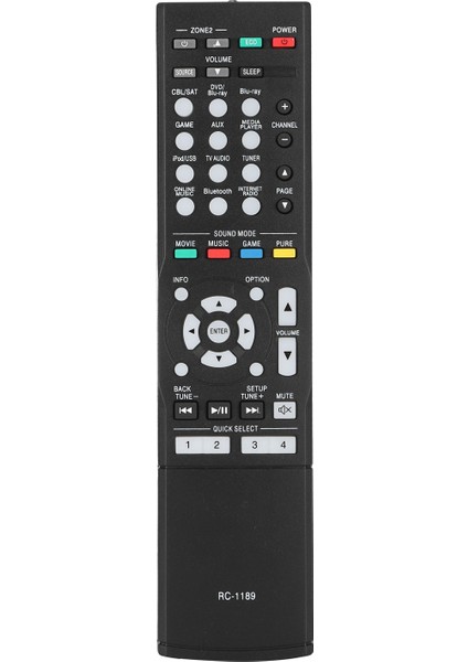 RC1189 Uzaktan Kumanda Taşınabilir Yedek Kumanda AVRS710W AVRS720W AVRX1200W AVRS700W Için (Yurt Dışından)