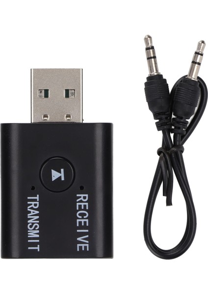 2'si 1 Arada Bluetooth Verici ve Alıcı Taşınabilir Kablosuz Ses Adaptörü Tv Araba Ev Stereo Sistemi Için (Yurt Dışından)