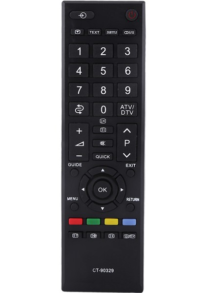 Yeni Siyah Evrensel Yedek Uzaktan Kumanda CT-90329 Toshiba LCD Akıllı Tv Için Kontrol Cihazı (Yurt Dışından)
