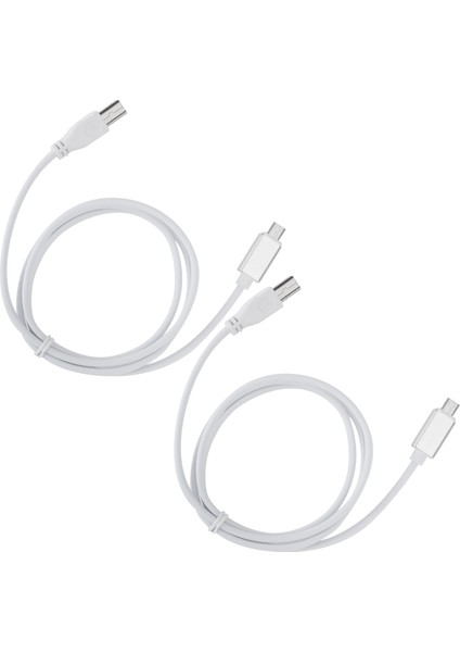 2 Adet V8 Elektrikli Piyano Bağlantı Hattı Mikro Usb'den B Tipi Destekli Tablet Pc'ye Mıdı (Yurt Dışından) fırsatları