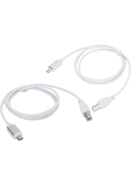 2 Adet V8 Elektrikli Piyano Bağlantı Hattı Mikro Usb'den B Tipi Destekli Tablet Pc'ye Mıdı (Yurt Dışından) indirimleri