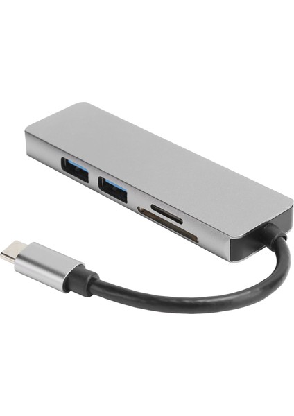 5'i 1 Arada Typec Yerleştirme Istasyonu Typec'den Hd Multimedya Arayüzü Depolama Kartı USB Adaptörü (Yurt Dışından) indirimleri