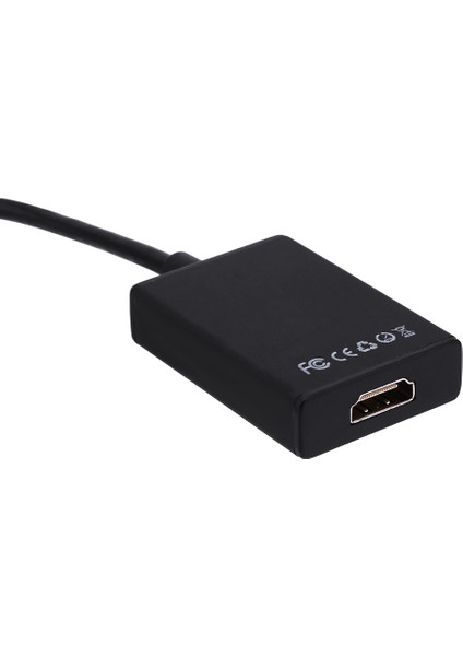 1080P Hd VGA - HDMI Ses Video Kablo Adaptörü Dönüştürücü USB Kablolu Pc Bilgisayar Için (Yurt Dışından)