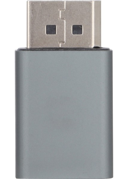 Displayport Adaptörü Alüminyum Alaşımlı Displayport Erkek - Mini Dp Dişi Adaptörü Video Iletimi Için (Yurt Dışından)