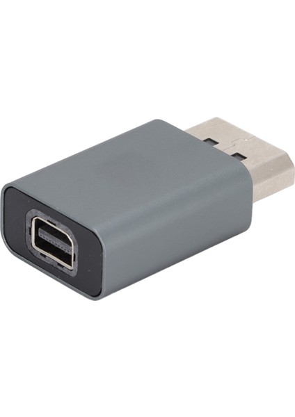 Displayport Adaptörü Alüminyum Alaşımlı Displayport Erkek - Mini Dp Dişi Adaptörü Video Iletimi Için (Yurt Dışından) fiyatları