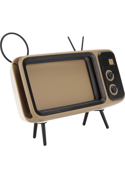 Retro Tv Modelleme 80Hz‑20KHz Bluetooth Hd Ses Hoparlör Cep Telefonu Standı 2'si 1 Arada (Yurt Dışından) fırsatları