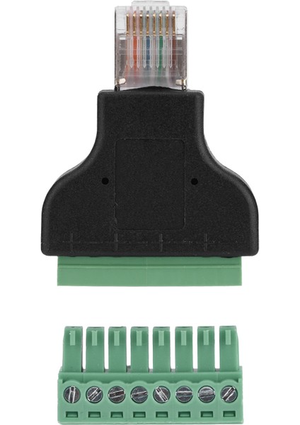 Dvr Ethernet Konnektörü RJ45 Erkek Jak 8 Pin Vida Terminal Konnektörü (Yurt Dışından) fiyatları