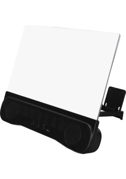 12 Inç Telefon Ekranı Büyüteç 6d Stereo Ses Hd Ekran Amplifikatörü Filmler Videolar Oyunlar Için (Yurt Dışından) indirimleri