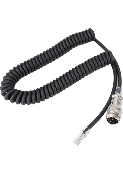 Yaesu FT-450D FT-897D FT-991 FT-891 Için 8pin'den Rj-45 Modüler Mikrofon Adaptörü (Yurt Dışından)