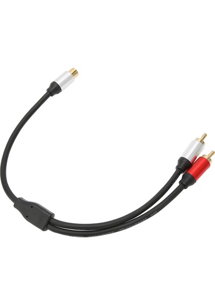 1rca Dişi - 2rca Erkek Kablo 1 Dişi - 2 Erkek Y Ayırıcı Uzatma Kablosu Tv Subwoofer Amplifikatör Dizüstü Bilgisayar Için (Yurt Dışından)