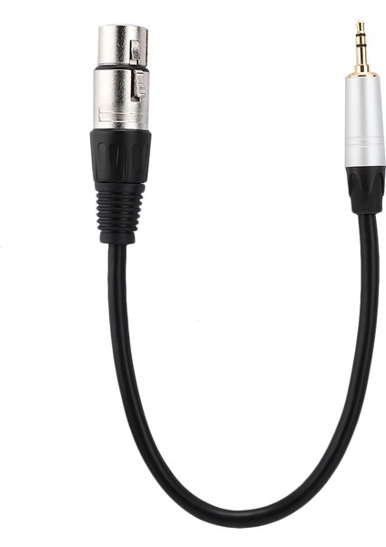 Stereo 3.5mm Erkek - Xlr Dişi Ses Kablosu Dönüştürücü 3.5mm Aparat 0.3m Uzunluk (Yurt Dışından) fiyatları