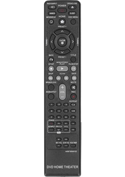 Lg DVD Ev Sineması Için DVD Uzaktan Kumanda AKB73636102/AKB37026852 DH4130S HT304 HT305 (Yurt Dışından)