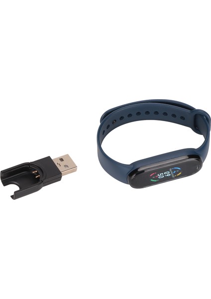 Akıllı Bileklik Adım Sayacı Kalp Atış Hızı Monitörü Uyku Monitörü App Mesajı ile Akıllı Bileklik (Yurt Dışından)